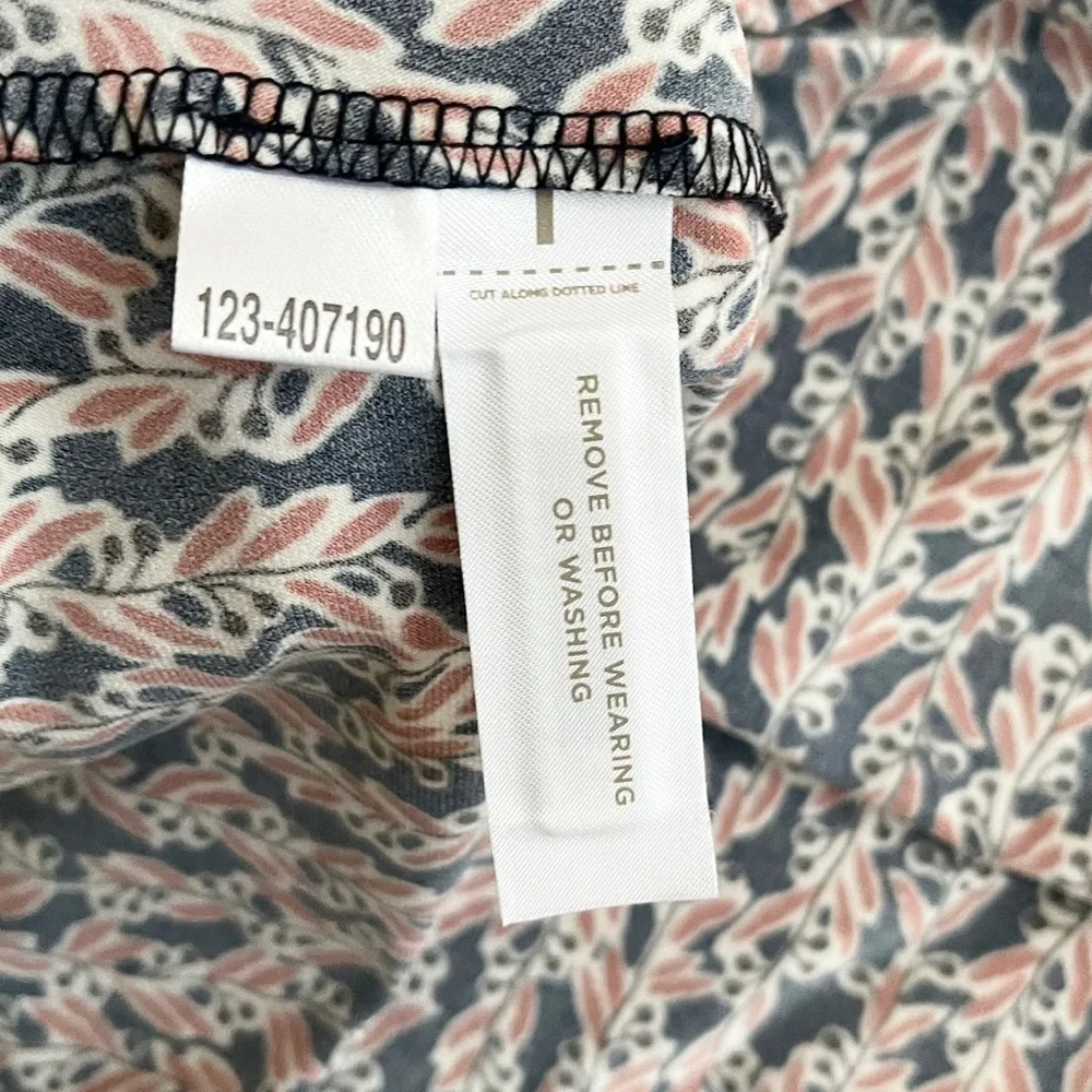 LOFT Outlet | Petite Floral Print Faux Wrap Tie Waist Dress *NWT* - Picture 8 of 12